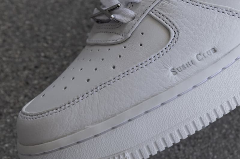 New york Sushi Club Nike Air Force 1 Low II6234-100 Release Info