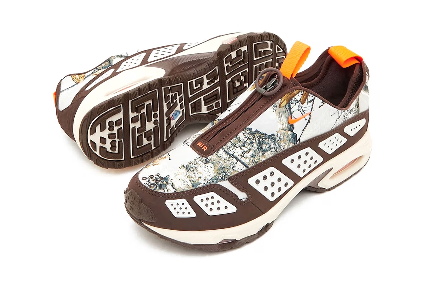 Nike Air Max Sunder “Realtree” Release Info fall 2025 white brown realtree