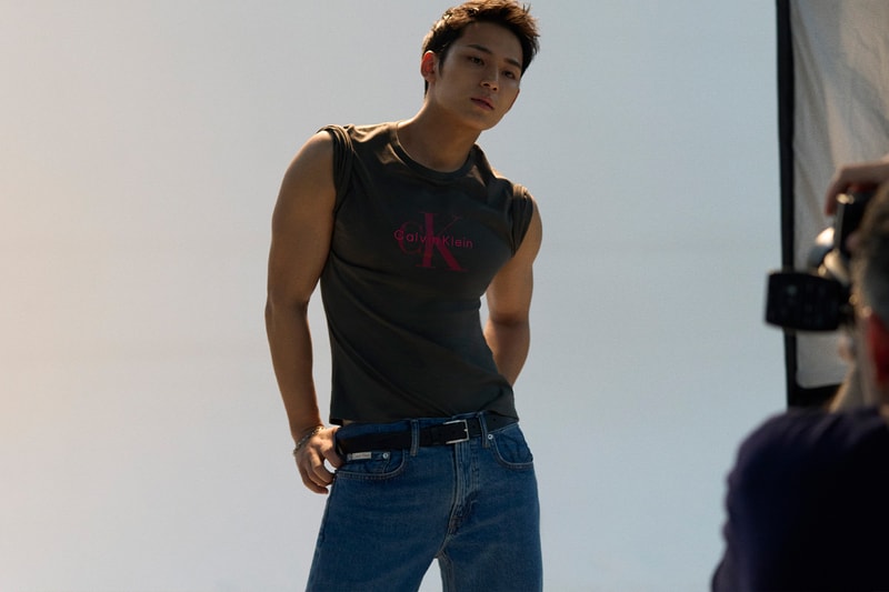 SEVENTEEN's MINGYU Stars in Calvin Klein's New Denim Campaign fall 2025 k-pop star 90s denim