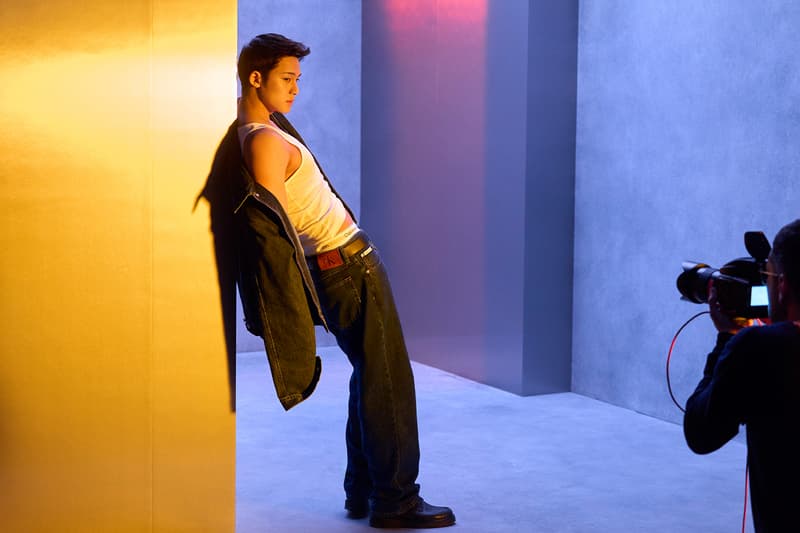 SEVENTEEN's MINGYU Stars in Calvin Klein's New Denim Campaign fall 2025 k-pop star 90s denim