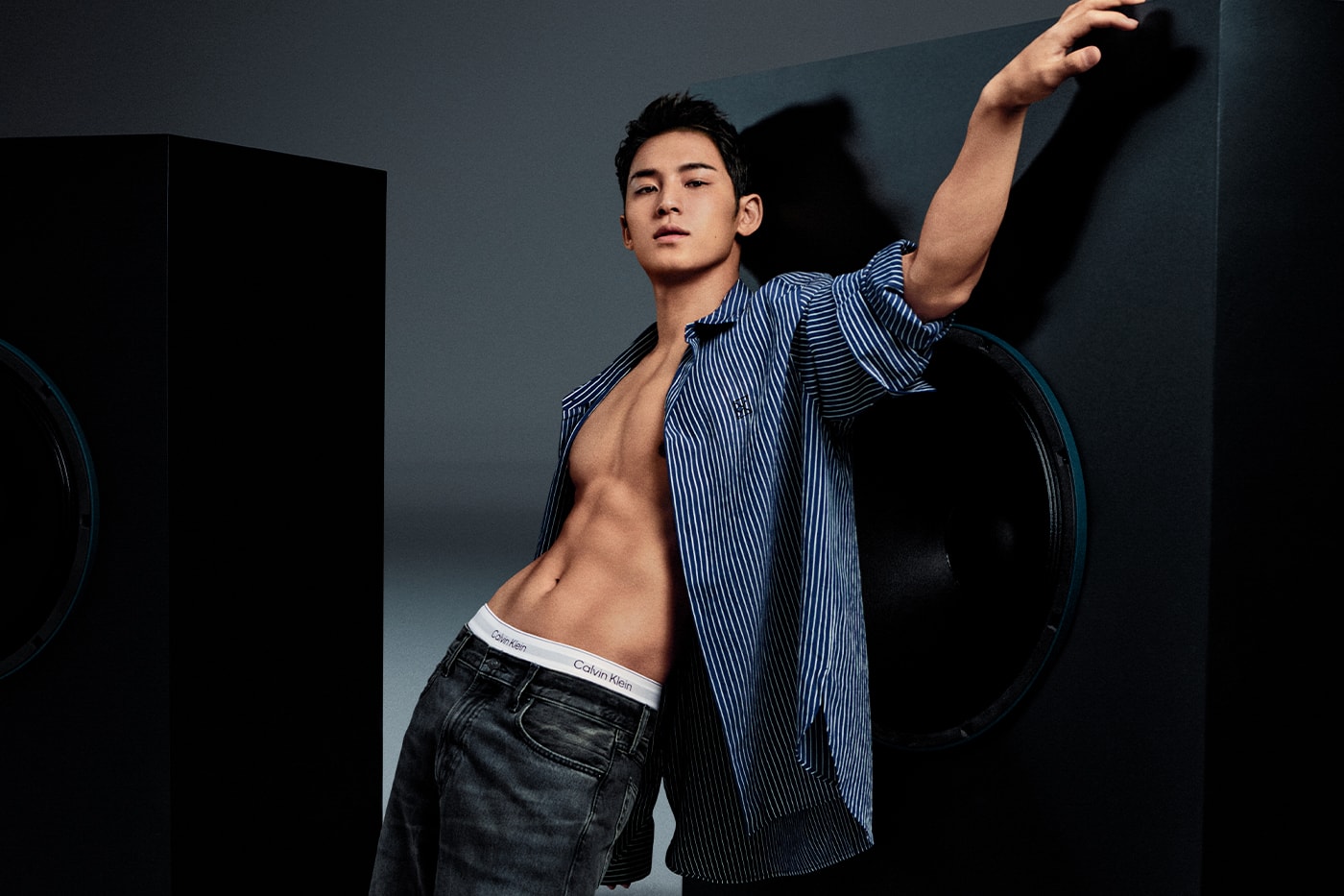 SEVENTEEN's MINGYU Stars in Calvin Klein's New Denim Campaign fall 2025 k-pop star 90s denim