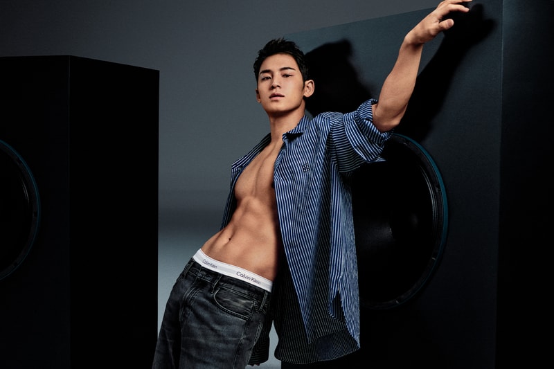 SEVENTEEN's MINGYU Stars in Calvin Klein's New Denim Campaign fall 2025 k-pop star 90s denim