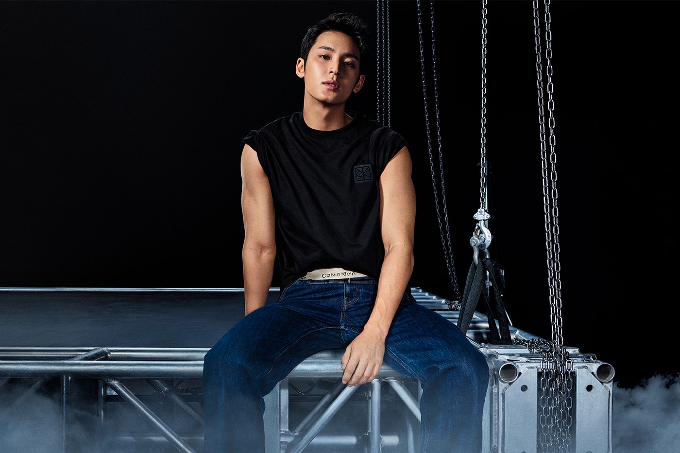 SEVENTEEN's MINGYU Stars in Calvin Klein's New Denim Campaign fall 2025 k-pop star 90s denim