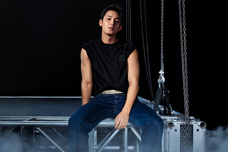 SEVENTEEN's MINGYU Stars in Calvin Klein's New Denim Campaign fall 2025 k-pop star 90s denim