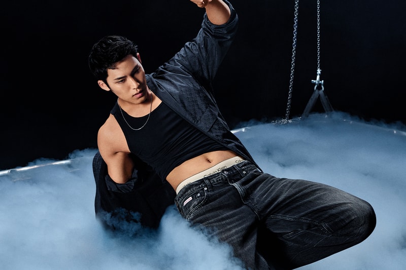 SEVENTEEN's MINGYU Stars in Calvin Klein's New Denim Campaign fall 2025 k-pop star 90s denim