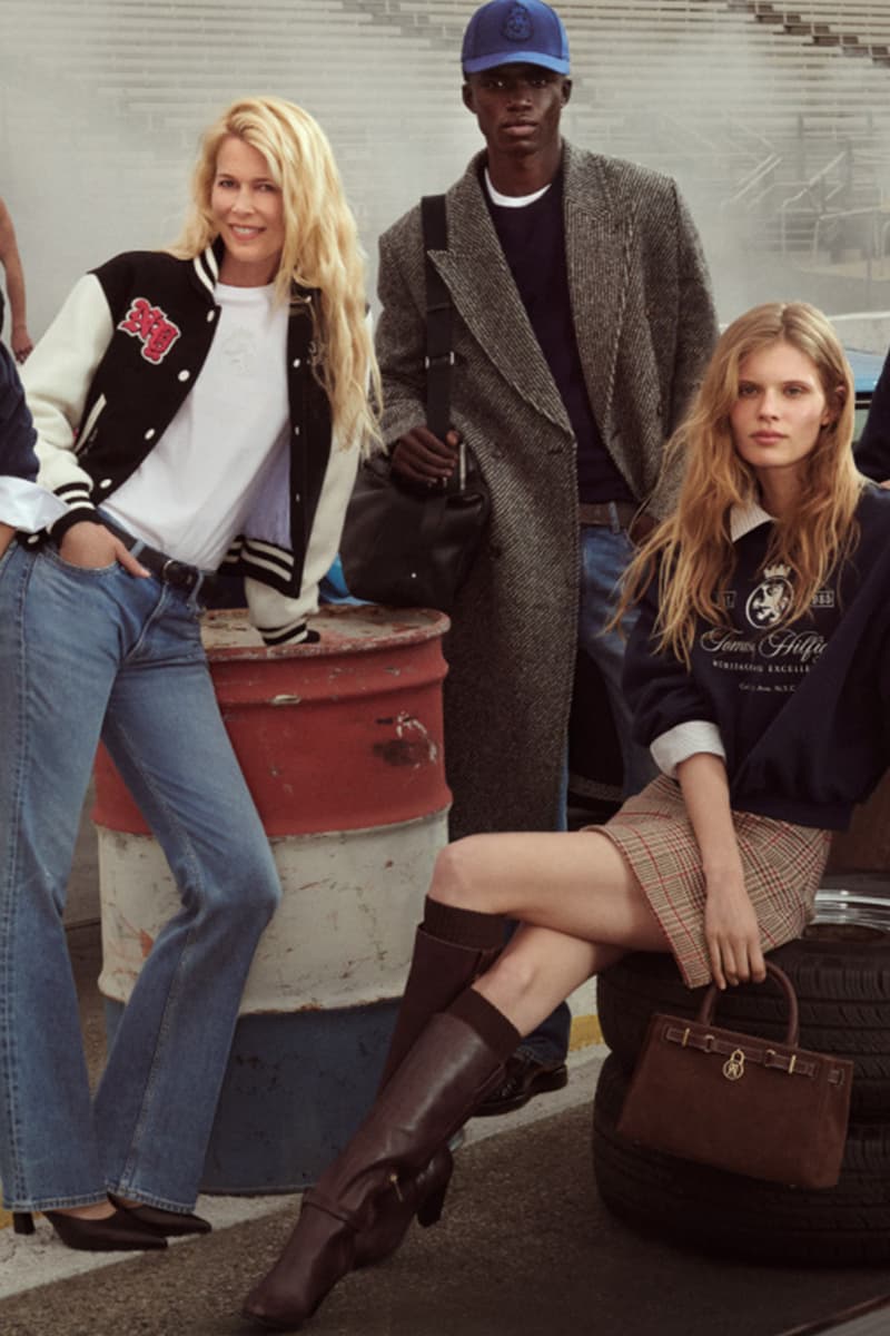 Tommy Hilfiger Takes Us to the Racetrack for Fall 2025 Range with Claudia Schiffer, Nicholas Hoult and More
