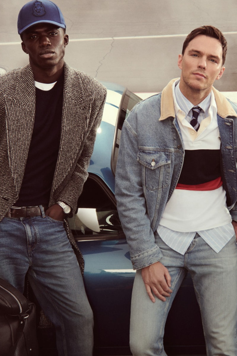 Tommy Hilfiger Takes Us to the Racetrack for Fall 2025 Range with Claudia Schiffer, Nicholas Hoult and More