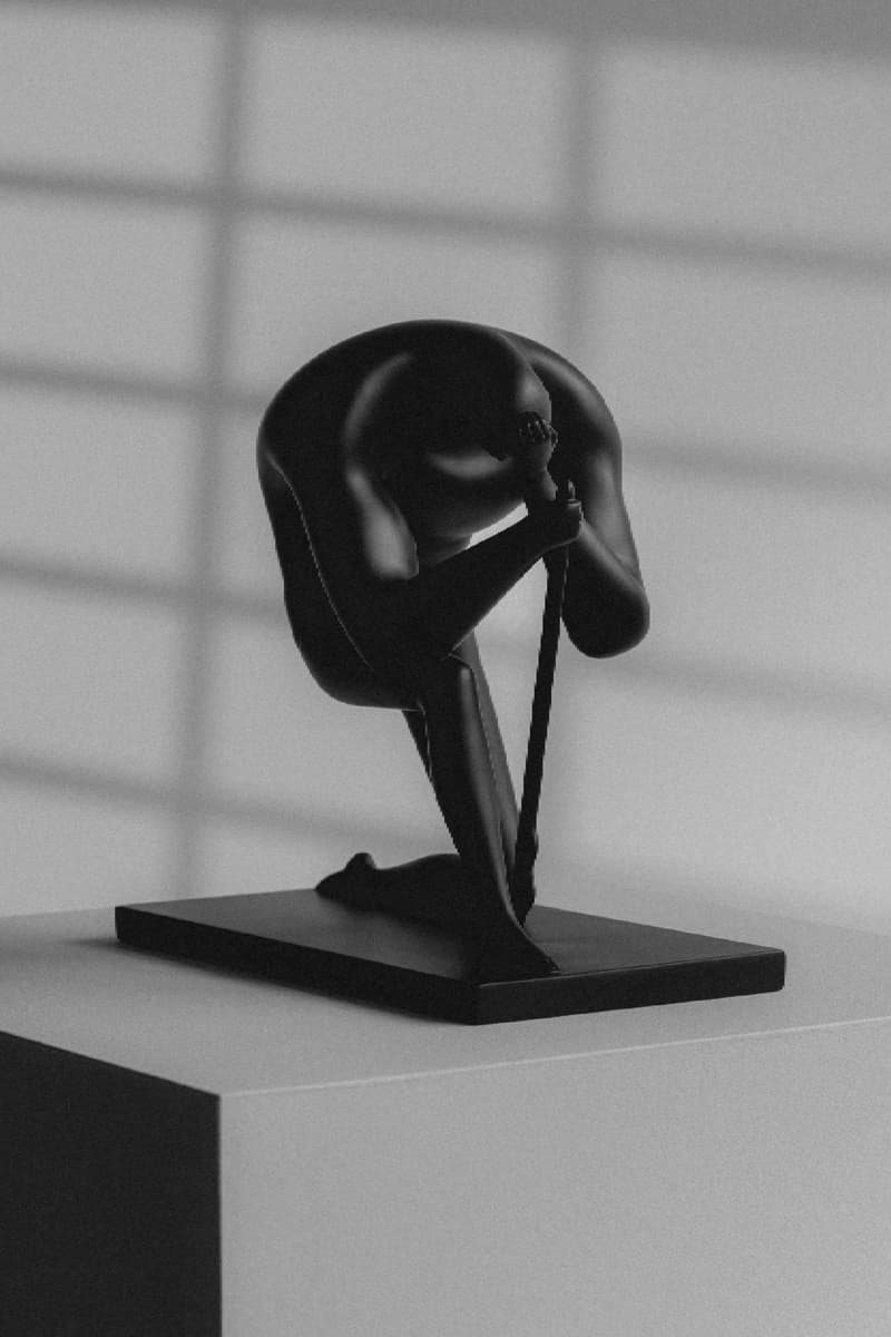 Cleon Peterson 'Shame' Avant Arte Sculpture Edition Info Art Artworks