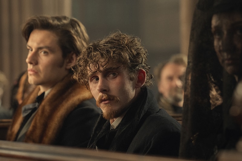 Netflix Reveals First Look Images at 'House of Guinness' steven knight peaky blinders creator anthony boyle louis partridge emily fairn fionn oshea