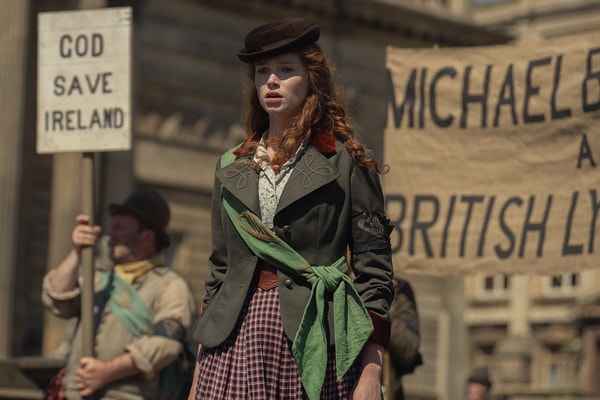Netflix Reveals First Look Images at 'House of Guinness' steven knight peaky blinders creator anthony boyle louis partridge emily fairn fionn oshea
