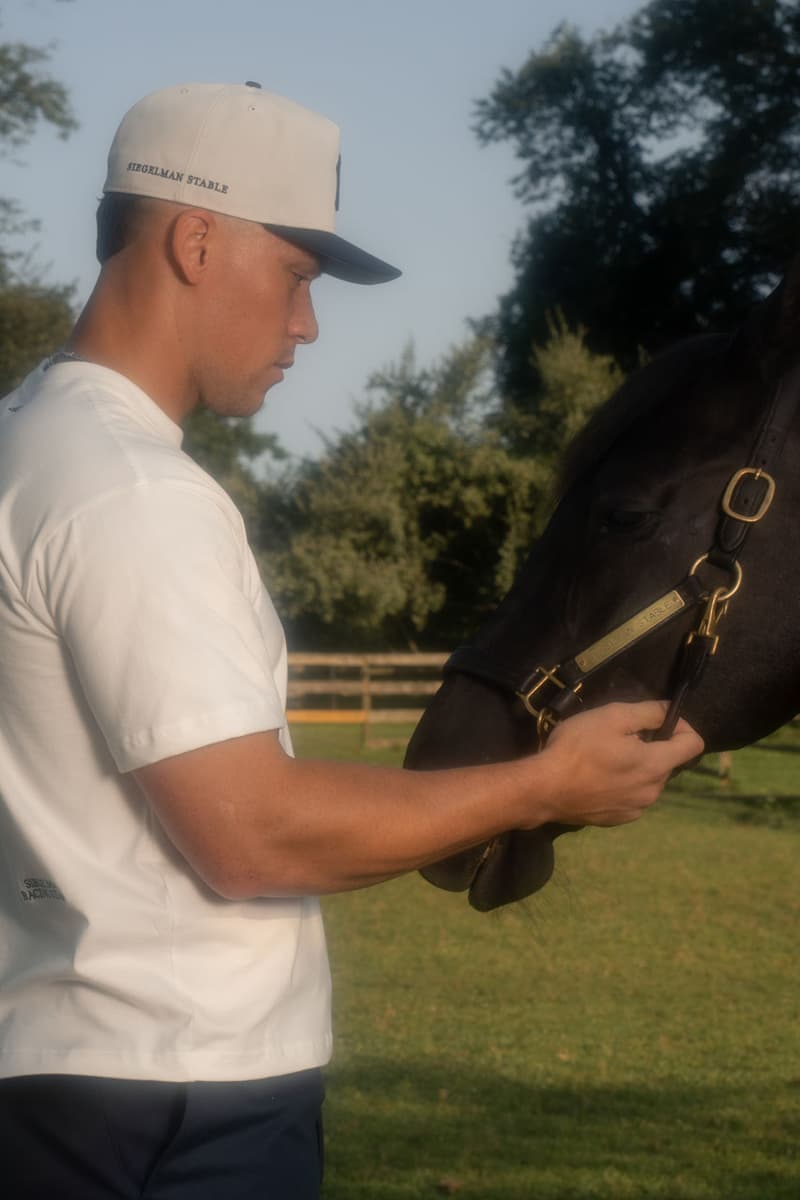 Aaron Judge Leads Siegelman Stable x New York Yankees Lookbook hat release info collab collection hat headwear 
