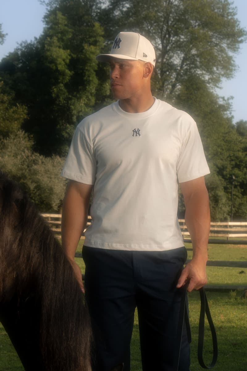 Aaron Judge Leads Siegelman Stable x New York Yankees Lookbook hat release info collab collection hat headwear 