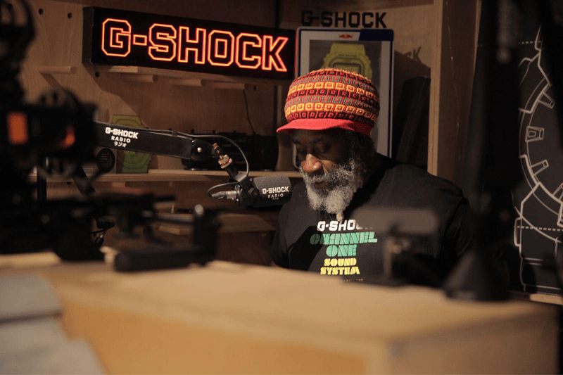 G-SHOCK and Uk Sound System Channel One Drop Updated 1995 DW-6900 Watch for Notting Hill Carnival Village Underground Sister Nancy