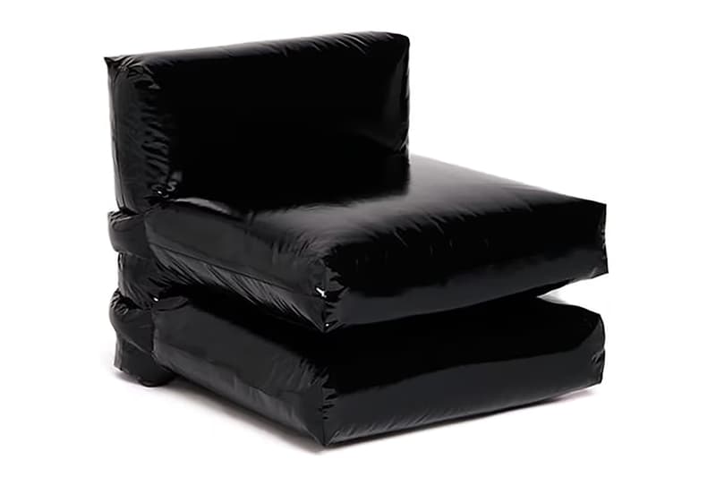 Muller Van Severen's "Pillow Sofa" Gets a Glossy Black Upgrade