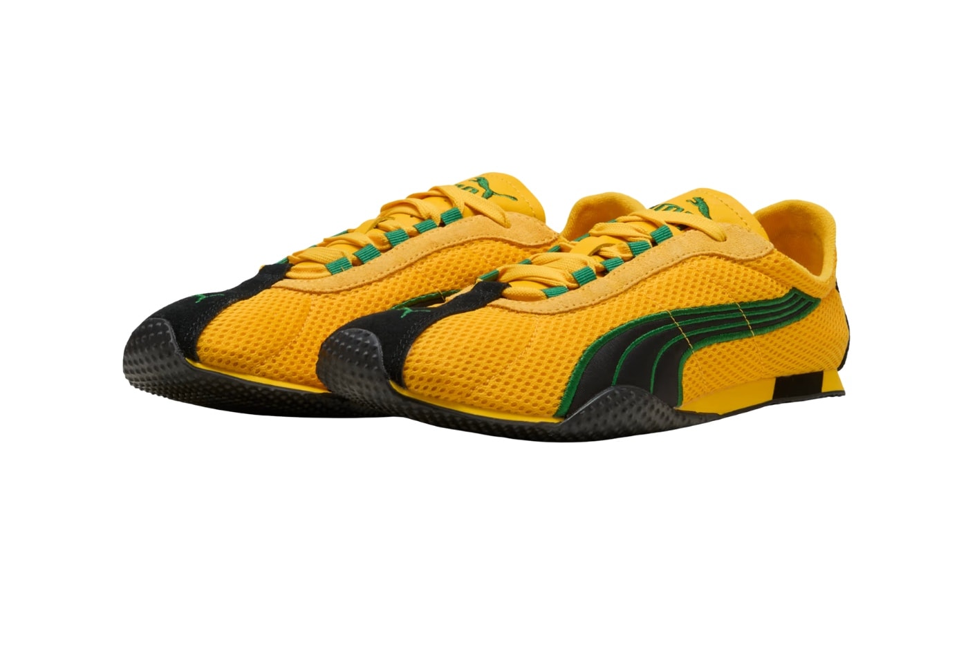 PUMA H-STREET “Jamaica” 403775-01 403775-02 Yellow Sizzle-Archive Green, PUMA Black-Yellow Sizzle Release Info