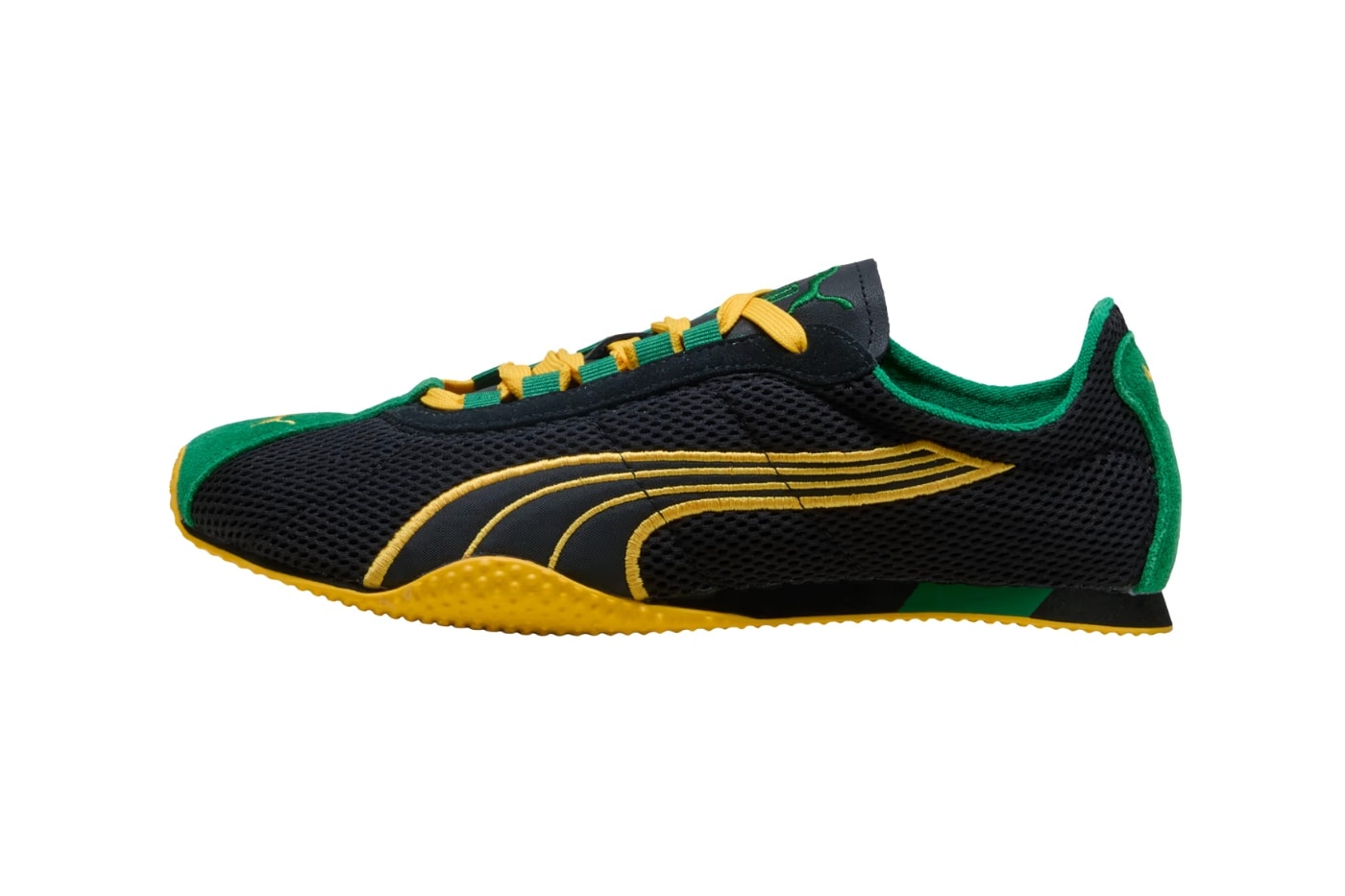 PUMA H-STREET “Jamaica” 403775-01 403775-02 Yellow Sizzle-Archive Green, PUMA Black-Yellow Sizzle Release Info