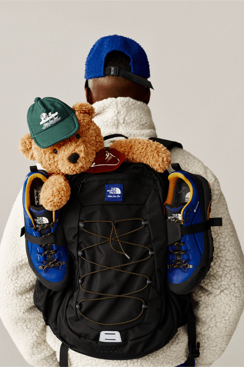 denali north face backpack orange blue Trail Lite 12 and the Elastic side Compression Straps help keep them Organized and Streamlined Rucksack The North Face Borealis
