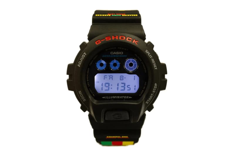 G-SHOCK and Uk Sound System Channel One Drop Updated 1995 DW-6900 Watch for Notting Hill Carnival Village Underground Sister Nancy