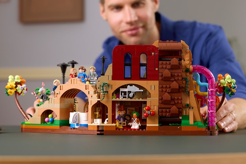 LEGO Unveils Nostalgic 'Willy Wonka & the Chocolate Factory' Set ideas fan denmark 2,205 pieces golden ticket