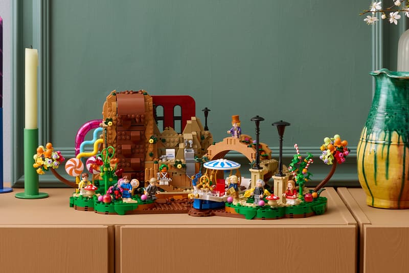 LEGO Unveils Nostalgic 'Willy Wonka & the Chocolate Factory' Set ideas fan denmark 2,205 pieces golden ticket
