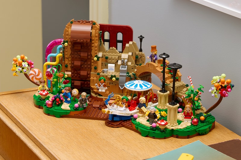 LEGO Unveils Nostalgic 'Willy Wonka & the Chocolate Factory' Set ideas fan denmark 2,205 pieces golden ticket