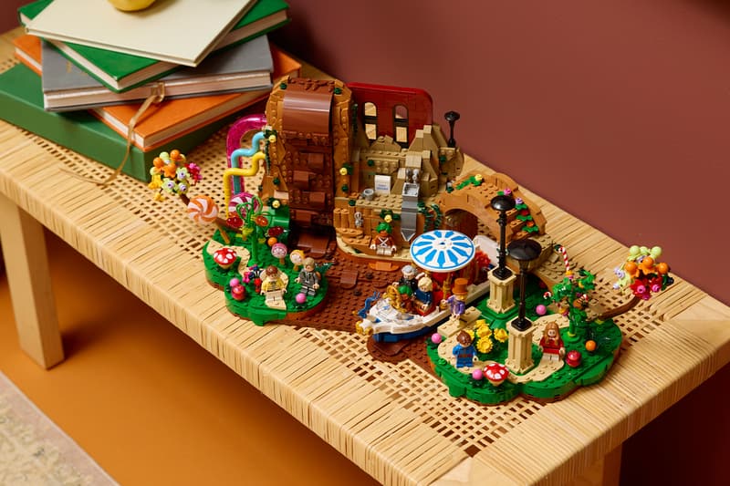 LEGO Unveils Nostalgic 'Willy Wonka & the Chocolate Factory' Set ideas fan denmark 2,205 pieces golden ticket