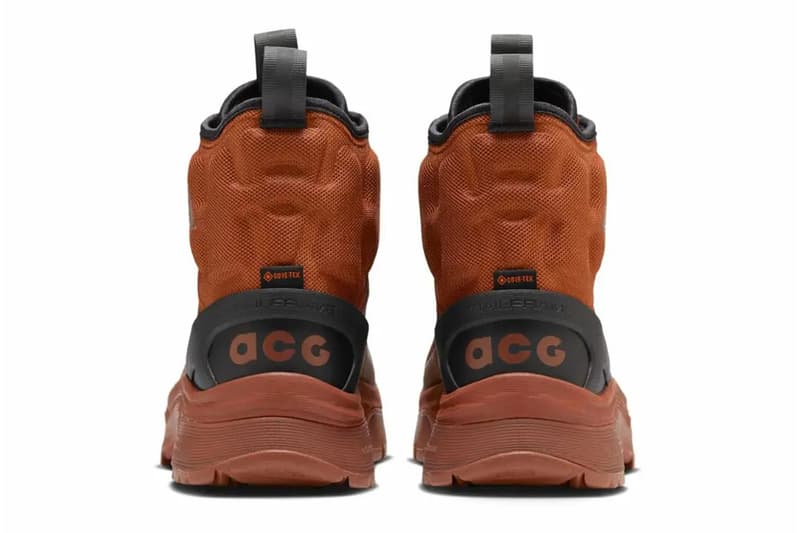 Official Look at the Nike ACG Air Zoom Gaiadome GORE-TEX "Cinnamon/Black" DD2858-203 release info boot outdoor trekking 