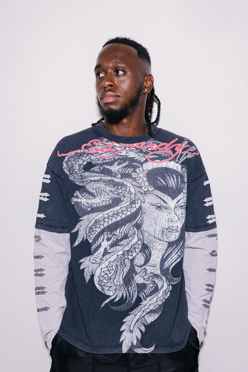 Sheck Wes and Aaron Wan-Bissaka Lead Trapstar and Ed Hardy's Latest Collab