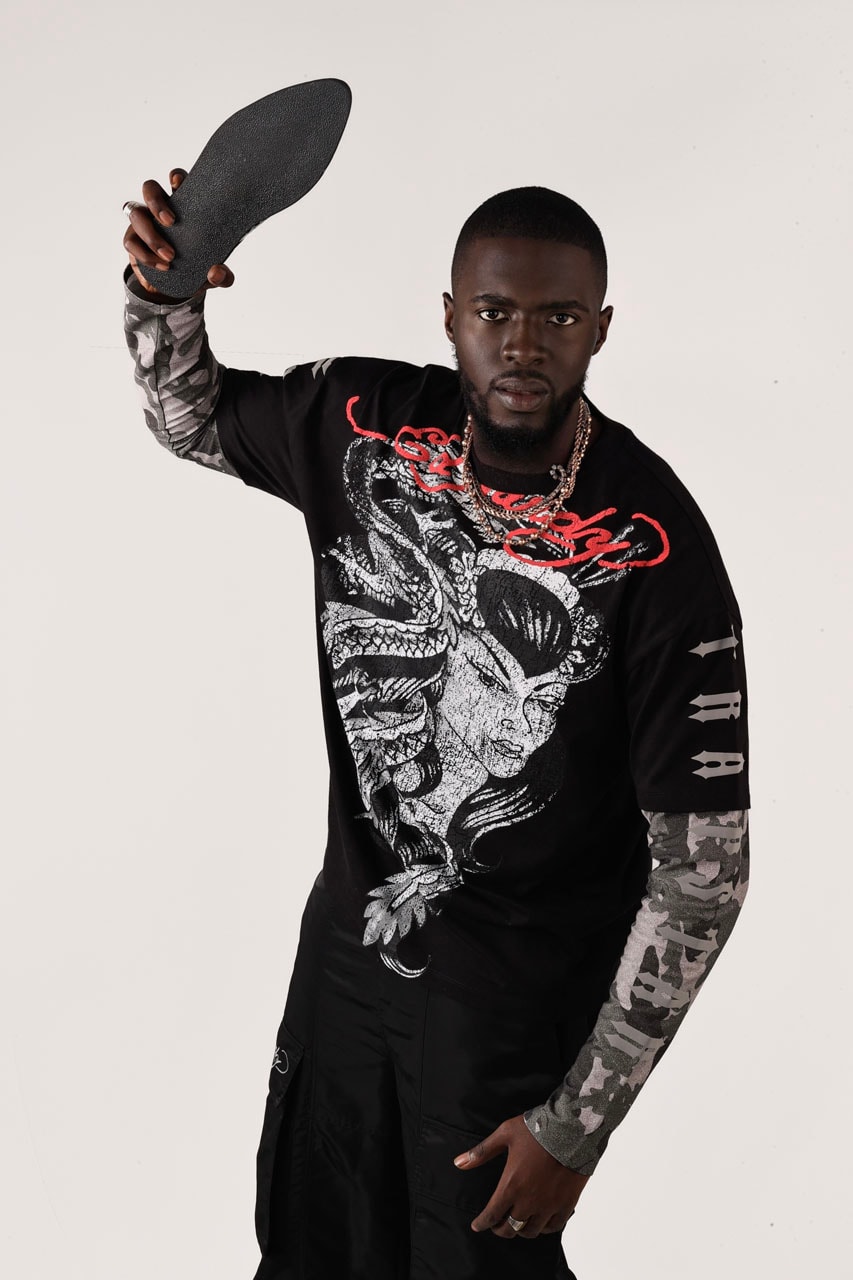 Sheck Wes and Aaron Wan-Bissaka Lead Trapstar and Ed Hardy's Latest Collab