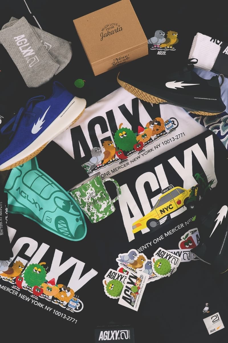 Ageless Galaxy x Jeff Staple POD 021 collaboration collection release info Native Shoes Apollo 10 AGLXY