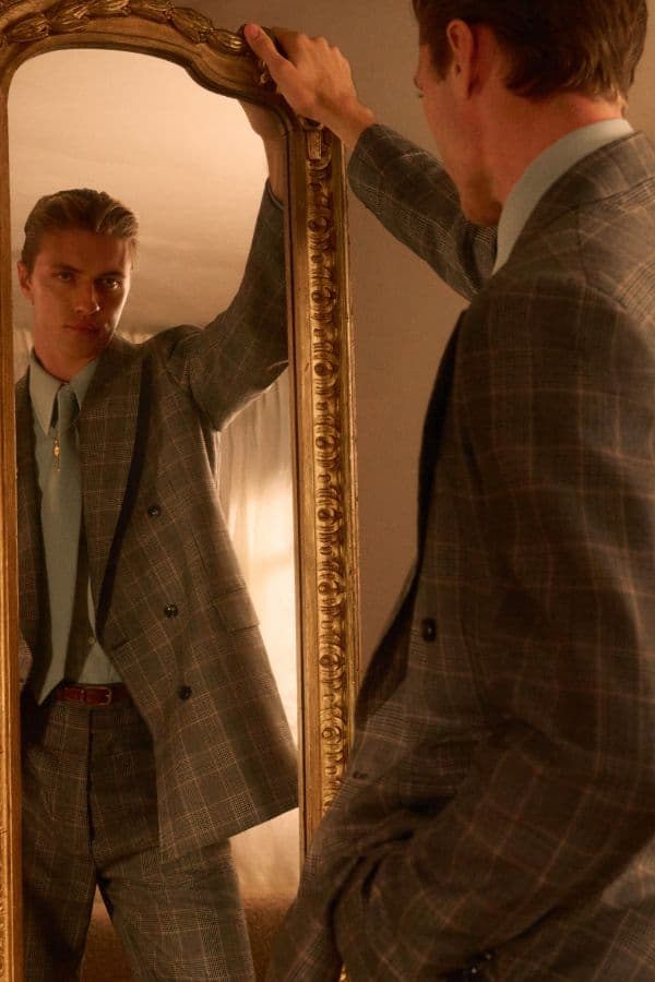 Lucky Blue Smith Fronts AMIRI's "Hollywood Noir" FW25 Campaign