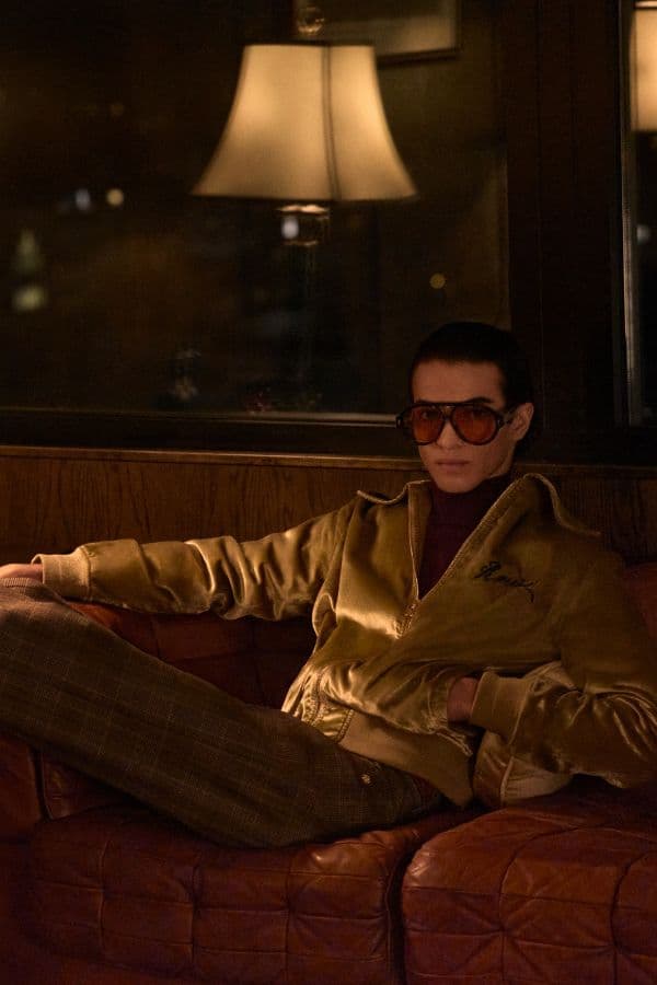 Lucky Blue Smith Fronts AMIRI's "Hollywood Noir" FW25 Campaign