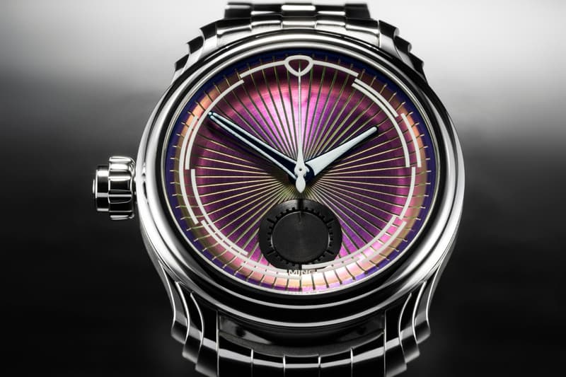 MING 57.04 Iris Destro Chronograph 8th Anniversary Limited Edition Release Info Sellita Cal. SW562.M1 monopusher