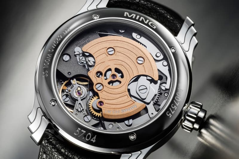 MING 57.04 Iris Destro Chronograph 8th Anniversary Limited Edition Release Info Sellita Cal. SW562.M1 monopusher