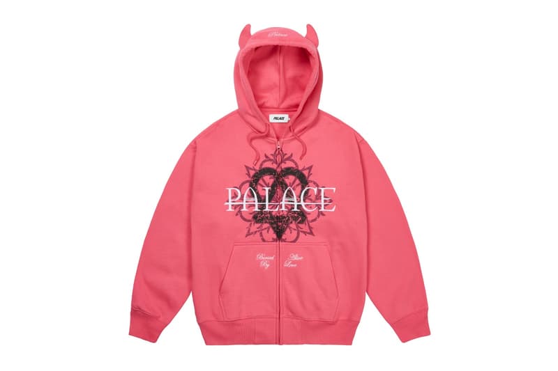 Palace x HIM Collaboration love metal heartagram  Tri-Ferg Fall 2025 Collection Drop 4 Info