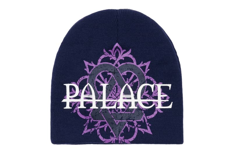 Palace x HIM Collaboration love metal heartagram  Tri-Ferg Fall 2025 Collection Drop 4 Info