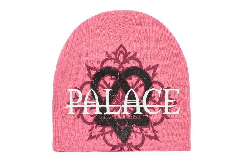 Palace x HIM Collaboration love metal heartagram  Tri-Ferg Fall 2025 Collection Drop 4 Info