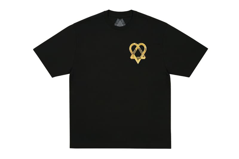 Palace x HIM Collaboration love metal heartagram  Tri-Ferg Fall 2025 Collection Drop 4 Info