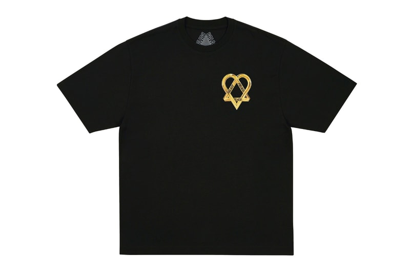Palace x HIM Collaboration love metal heartagram  Tri-Ferg Fall 2025 Collection Drop 4 Info