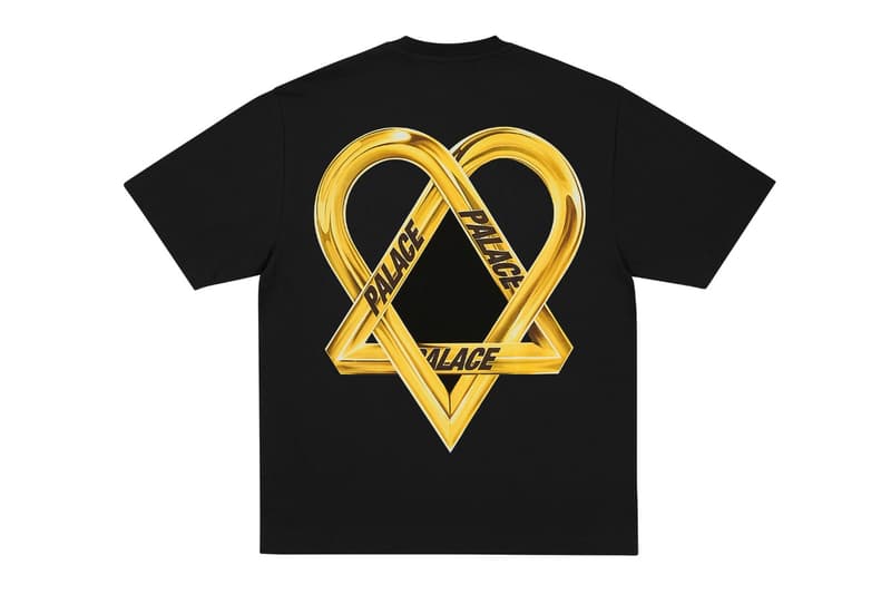 Palace x HIM Collaboration love metal heartagram  Tri-Ferg Fall 2025 Collection Drop 4 Info