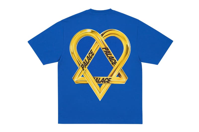 Palace x HIM Collaboration love metal heartagram  Tri-Ferg Fall 2025 Collection Drop 4 Info