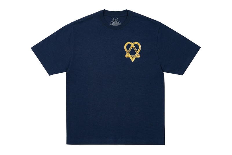 Palace x HIM Collaboration love metal heartagram  Tri-Ferg Fall 2025 Collection Drop 4 Info