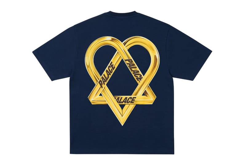 Palace x HIM Collaboration love metal heartagram  Tri-Ferg Fall 2025 Collection Drop 4 Info