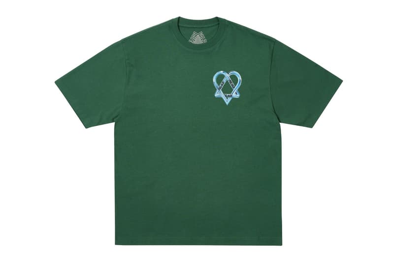 Palace x HIM Collaboration love metal heartagram  Tri-Ferg Fall 2025 Collection Drop 4 Info
