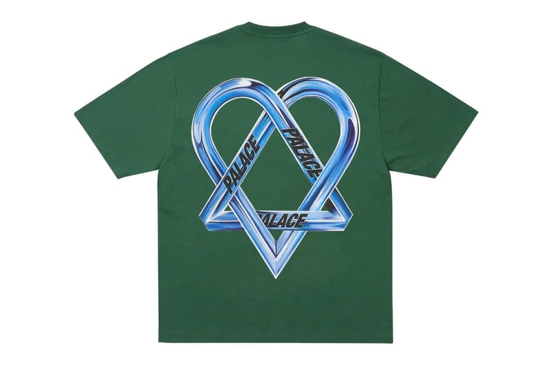 Palace x HIM Collaboration love metal heartagram  Tri-Ferg Fall 2025 Collection Drop 4 Info
