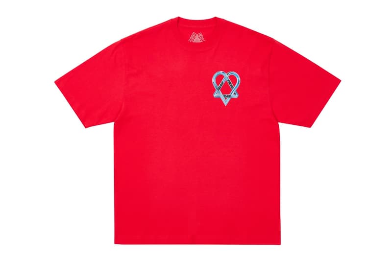 Palace x HIM Collaboration love metal heartagram  Tri-Ferg Fall 2025 Collection Drop 4 Info