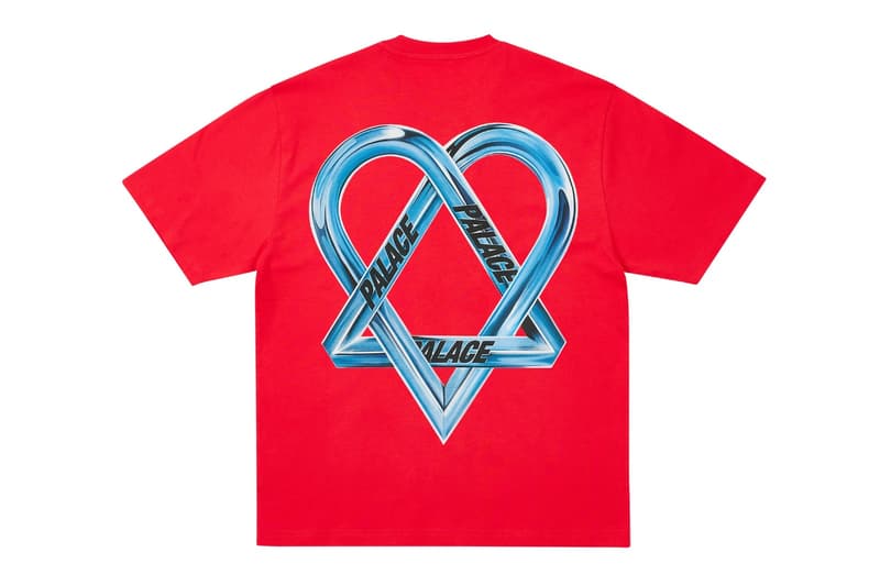 Palace x HIM Collaboration love metal heartagram  Tri-Ferg Fall 2025 Collection Drop 4 Info