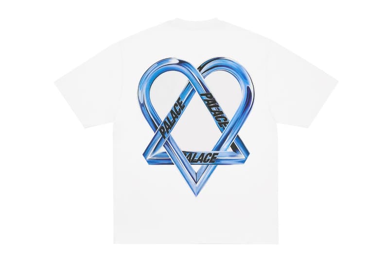 Palace x HIM Collaboration love metal heartagram  Tri-Ferg Fall 2025 Collection Drop 4 Info