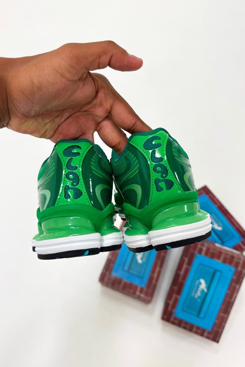 Aminé x New Balance Biblioteca 2000 Green Sneaker Release Date Information