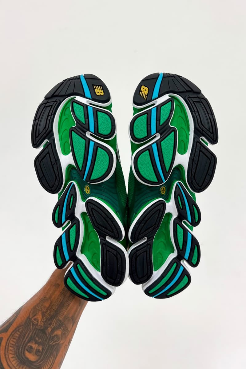 Aminé x New Balance Biblioteca 2000 Green Sneaker Release Date Information